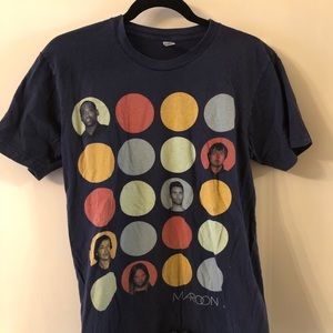 Maroon 5 2013 concert Tshirt